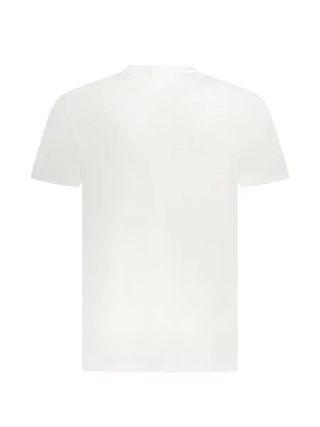 Tricou Calvin Klein cu decolteu rotund alb