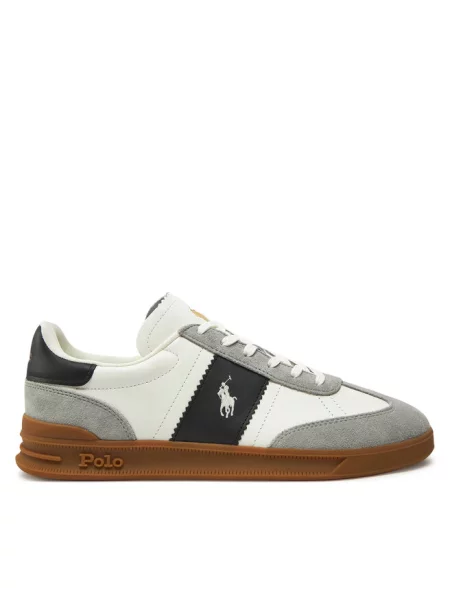 Sneakersy Polo Ralph Lauren koronkowe białe