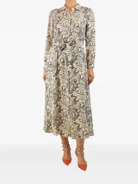 Gėlėta raštuota midi suknelė Weekend Max Mara