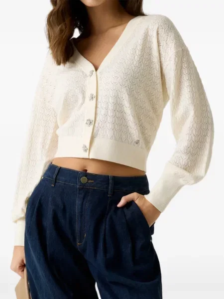 Cardigan Guess alb