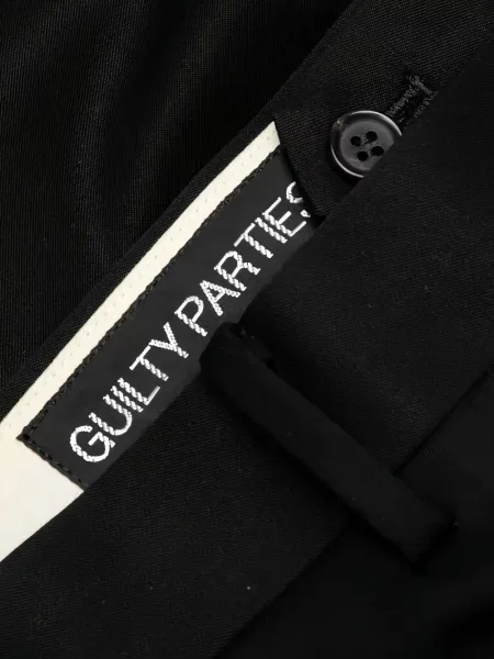 Pantaloni Wacko Maria plisate negru