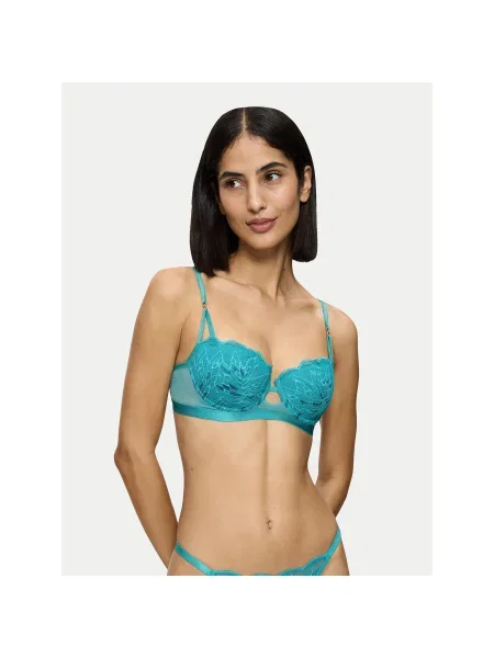 Triumph Balconette melltartó Crazy Stupid Love kék