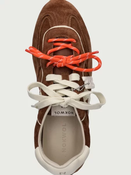 Nokwol Method Tan Suede кросівки шкіряні коричневі
