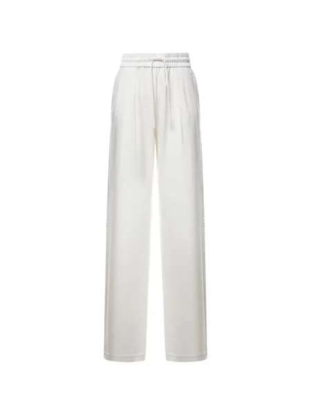 Pantaloni Max Mara alergare cu cordon