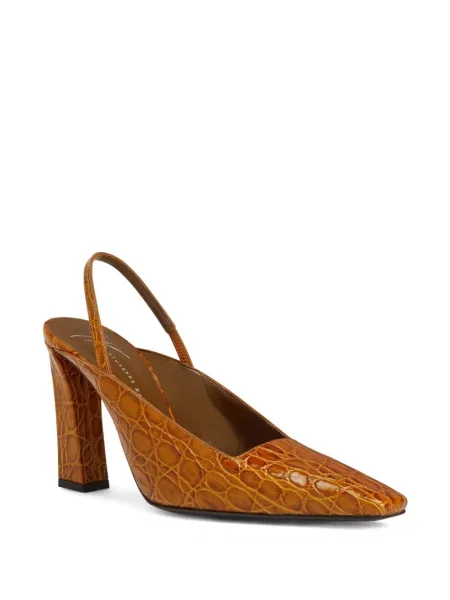 Pantofi cu toc Giuseppe Zanotti maro