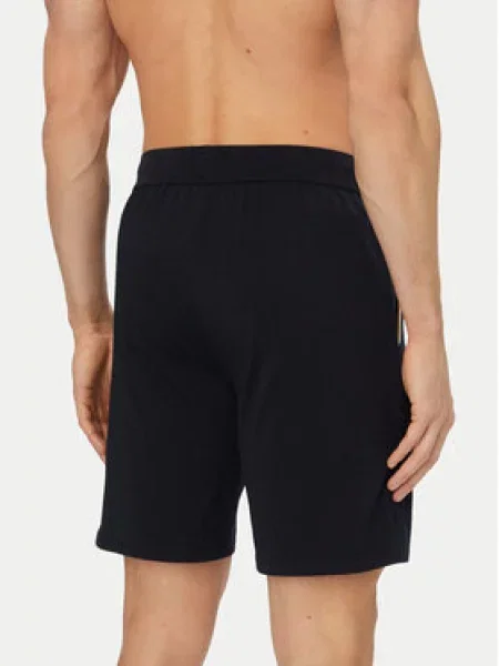 BOSS šortky lounge pánske s elastanom Unique Shorts CW modrá