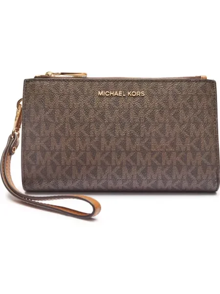 Michael Kors Portofel + breloc maro