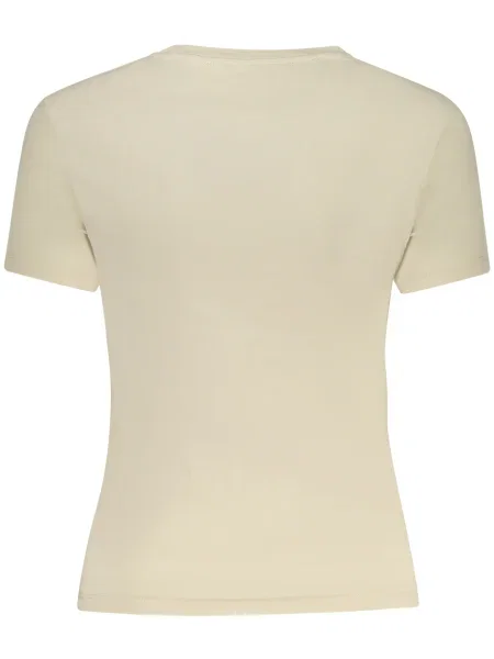 Тениска Tommy Jeans бежово