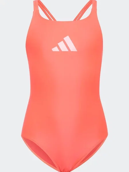 Adidas Performance jednodielne plavky detské oranžová