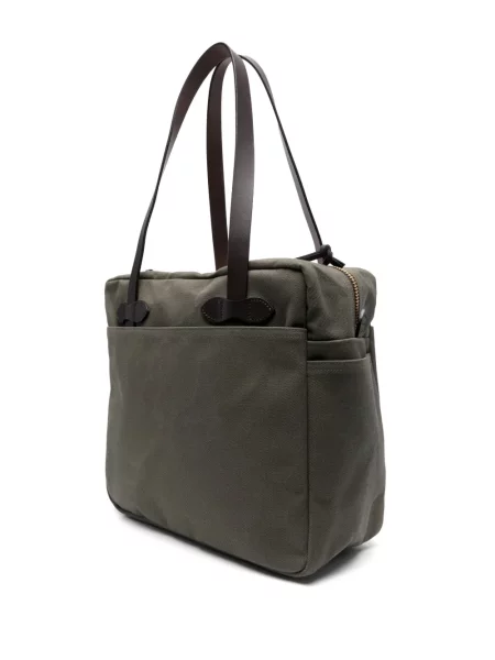Torba Filson z twillu zielona