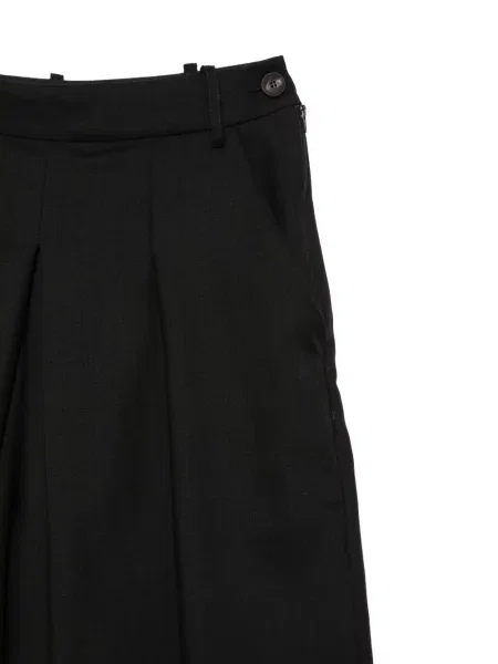 Pantaloni palazzo Masnada negru