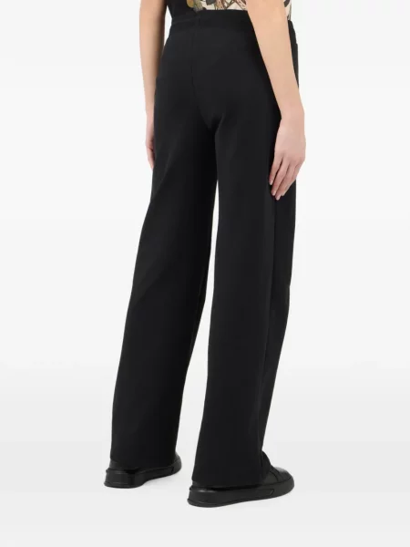 Pantaloni Roberto Cavalli alergare cu cordon negru