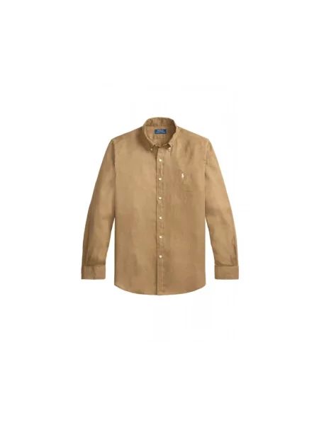 Koszula Polo Ralph Lauren brązowa