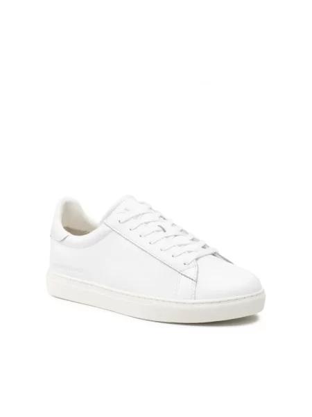 Sneakersy Armani Exchange białe