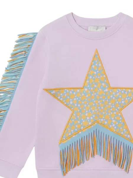 Bluza dziecięca Stella Mccartney fioletowa