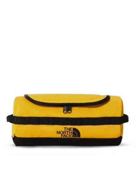 THE NORTH FACE Tualeto reikmenų / kosmetikos krepšys kario / juoda geltona
