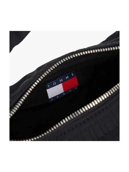 Geanta crossbody Tommy Jeans negru