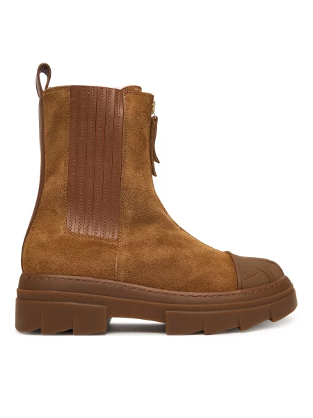 Μποτάκια Furla Gum  AL καφέ