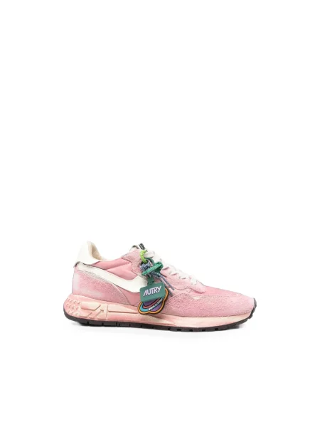 Sneakersy Autry zamszowe różowe