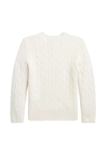 Sweter dziecięcy Polo Ralph Lauren biały