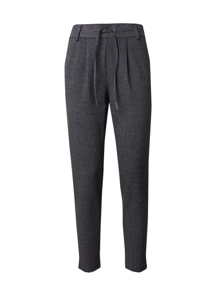 ONLY Pantaloni cutați ONLPOPTRASH-GOZI gri închis negru