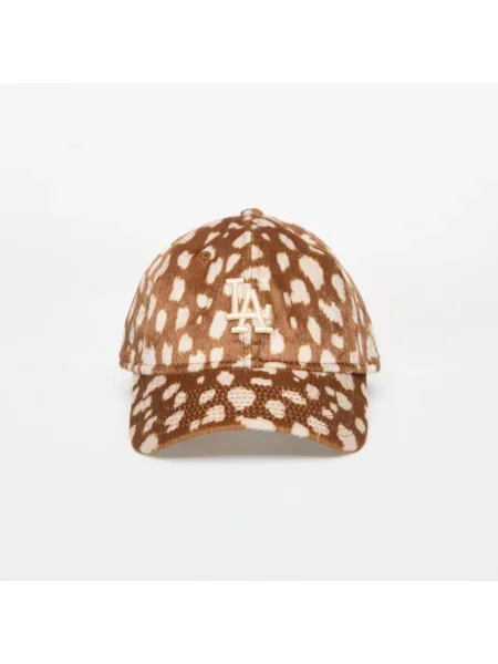 Șapcă New Era cu imagine cu imprimeu animal print maro