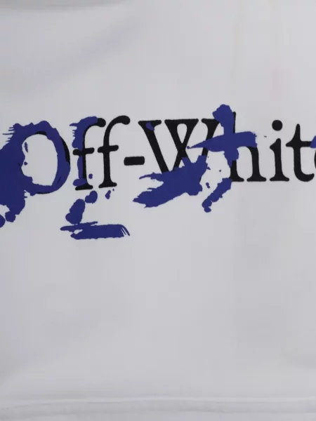 Bluza z kapturem dziecięca Off-white biała
