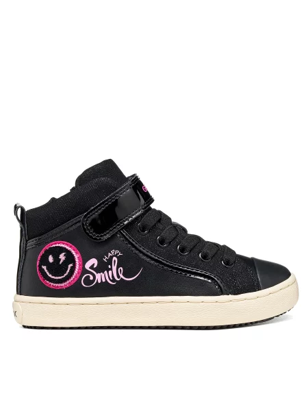 Tenisice Geox J Kalispera Girl M crna