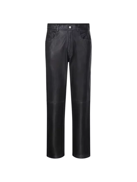 Pantaloni Haikure din piele negru