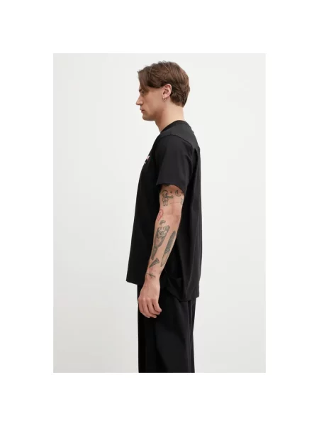 Ader Error T-shirt z bawełną czarna