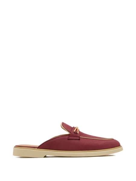 Papuci tip mules Magnanni fără toc roșu