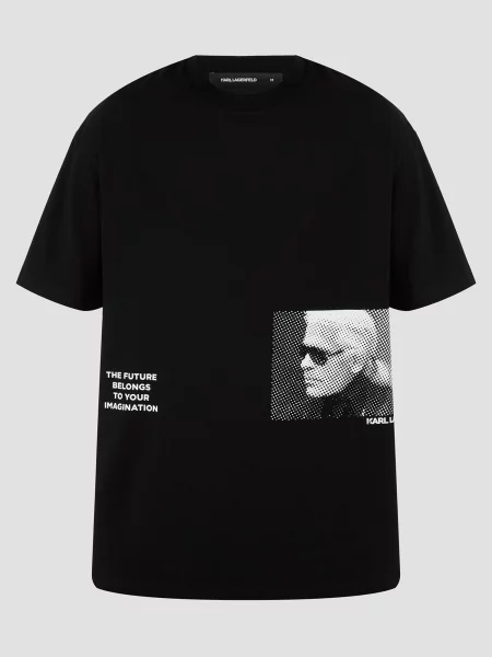 Футболка Karl Lagerfeld черная