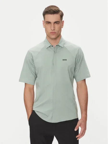 BOSS Риза Excurse зелен