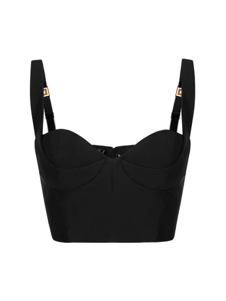 Top Elisabetta Franchi czarny