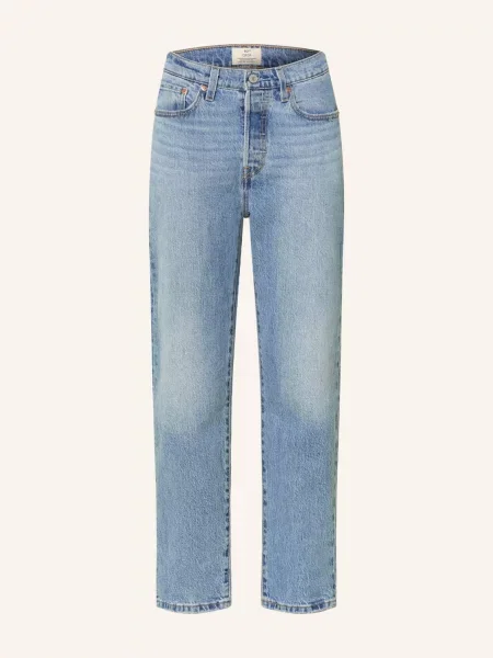 Levi's® Proste Dżinsy Crop blau