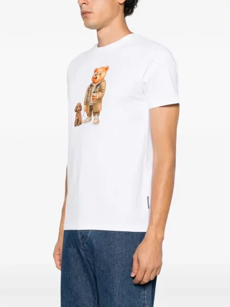 Tricou Baron Filou cu imagine alb