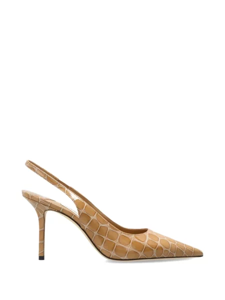 Pantofi cu toc Jimmy Choo din piele slingback