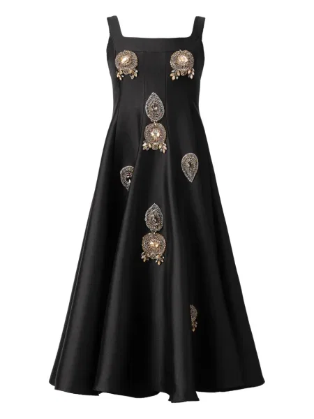 Rochie midi Araftu până la genunchi de costum negru