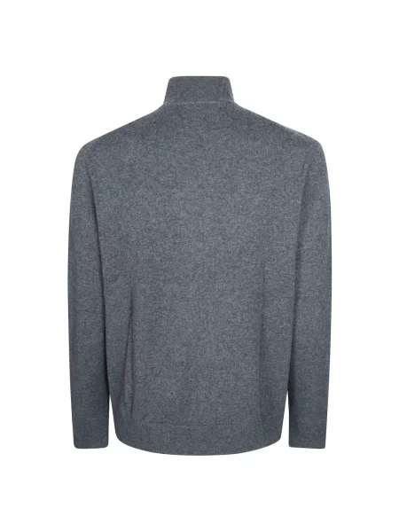 Kardigan Polo Ralph Lauren wełniany szary