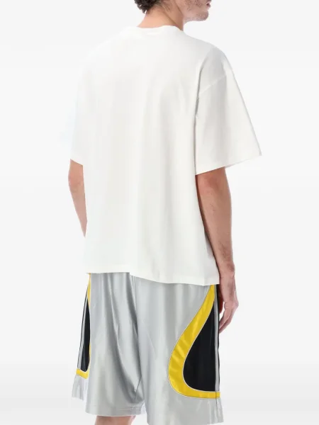 Платно дълго тениска Adidas с принт сиво