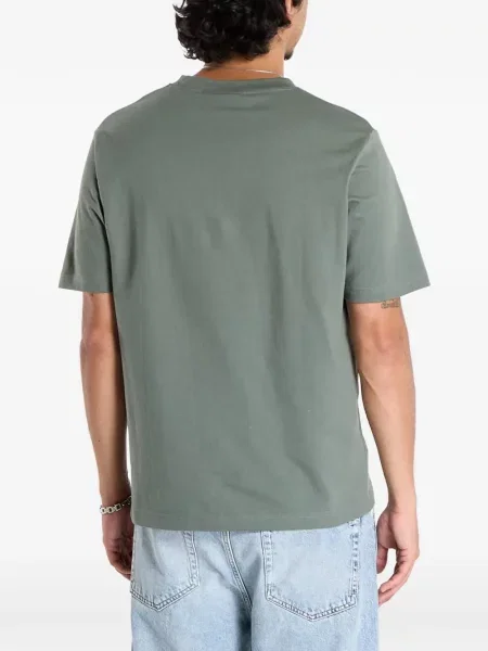 Tricou Wasted cu decolteu rotund verde