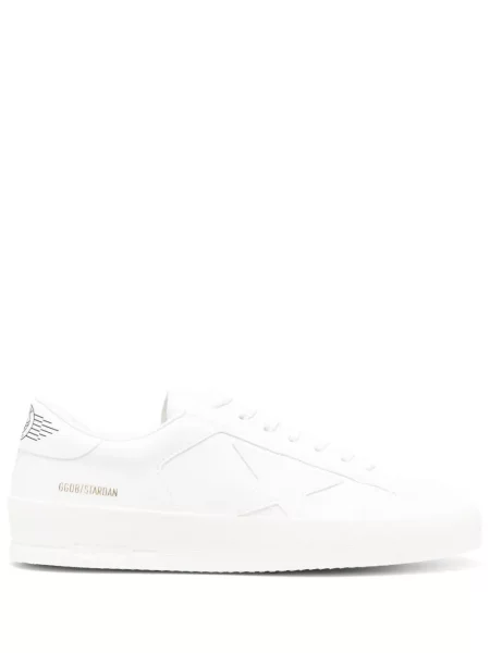 Sneakerși Golden Goose Stardan cu imagine alb