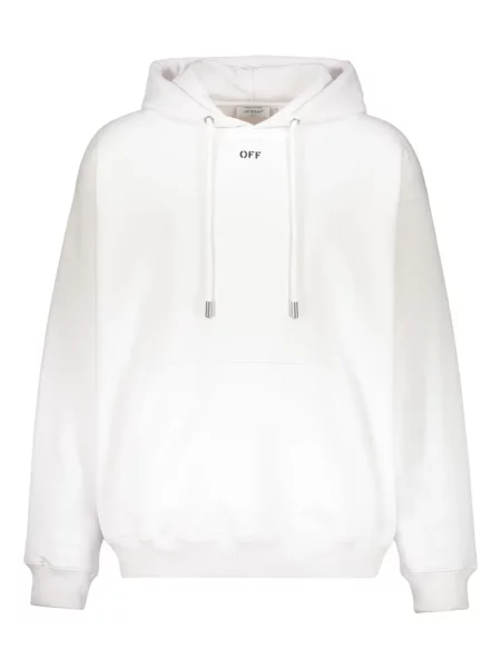 Hanorac cu glugă Off-white alb
