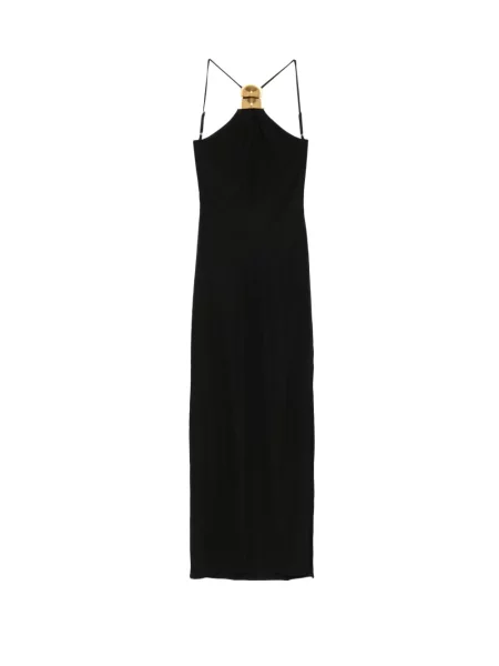 Halter nyakú maxi ruha Cult Gaia fekete
