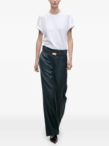 Pantaloni Victoria Beckham verde