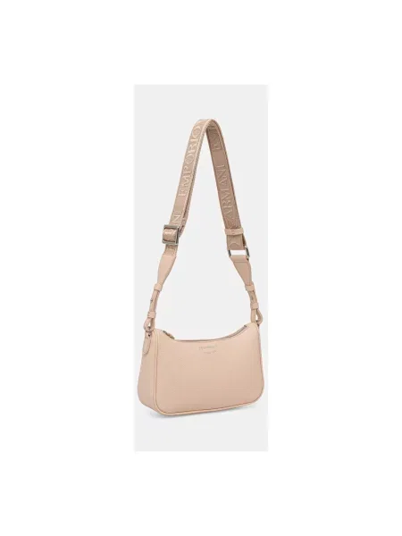 Torebka crossbody Emporio Armani beżowa