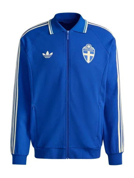 ADIDAS PERFORMANCE Jachetă de trening SVFF crem albastru