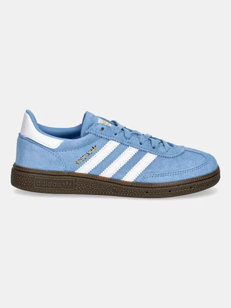 Adidas Originals sneakers de piele întoarsă pentru copii HANDBALL SPEZIAL albastru