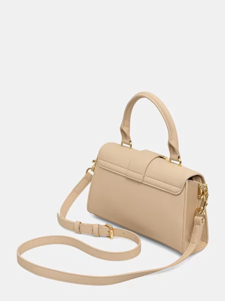 Кожаная сумка через плечо Love Moschino