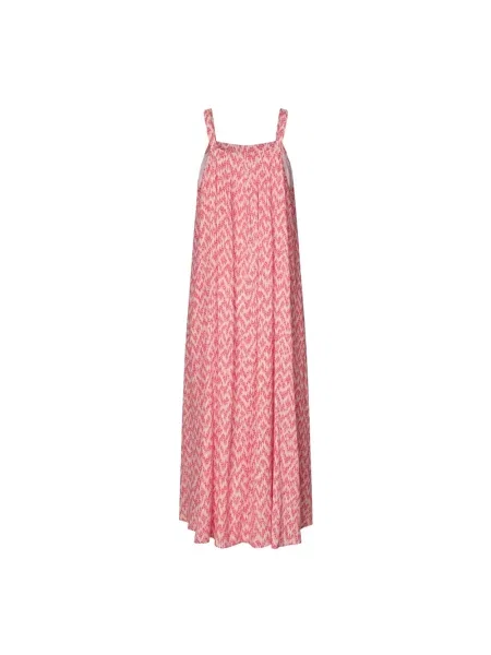 Sukienka maxi Lollys Laundry różowa
